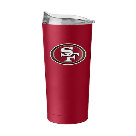 Logo Brands San Francisco 49ers 20oz Flipside Powder Coat Tumbler 627-S20PT-34